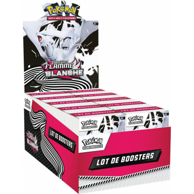 Bundle de 6 Boosters Pokmon EV10.5 Ecarlate et Violet - Flamme Blanche - Display de 10 Bundles