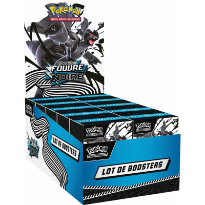 Bundle de 6 Boosters Pokmon EV10.5 Ecarlate et Violet - Foudre Noire - Display de 10 Bundles