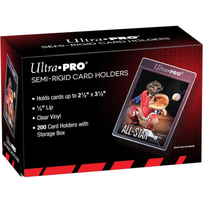 Protges Cartes Standard   Ultra Pro Semi-Rigid 1/2" Lip Sleeves, (lot de 200)