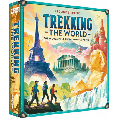 Jeu de Plateau Placement Trekking The World