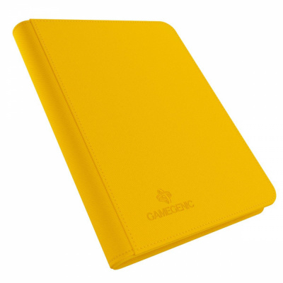 Portfolio  Zip-UP  Album - Jaune - 160 Cases (20 Pages De 8)