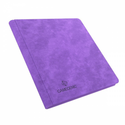 Portfolio PROBINDER - 12 Cases  Zip-UP  Album - Violet - 480 Cases (20 Pages De 24 )