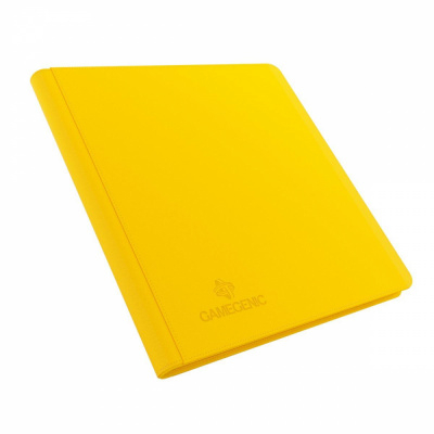 Portfolio PROBINDER - 12 Cases  Zip-UP  Album - Jaune - 480 Cases (20 Pages De 24 )
