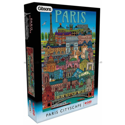 Puzzle Rflexion Paris Cityscape