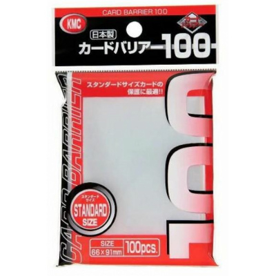 Protges Cartes Standard  Card Barrier 100 Sleeves  - 66x91mm