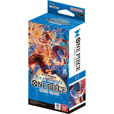 Deck de Demarrage One Piece Card Game ST22 : Bleu Ace et Newgate