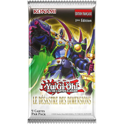 Booster Franais Yu-Gi-Oh! Le Dsastre des Dimensions