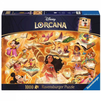 Puzzle Rflexion Ravensburger Puzzle - Disney Lorcana: Ambre - 1000 pices