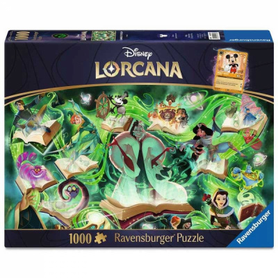 Puzzle Rflexion Ravensburger Puzzle - Disney Lorcana: Emeraude - 1000 pices