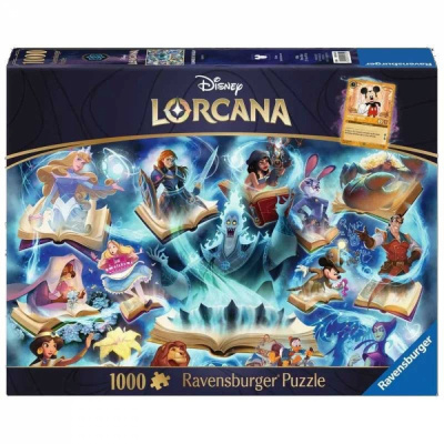 Puzzle Rflexion Ravensburger Puzzle - Disney Lorcana: Saphir - 1000 pices