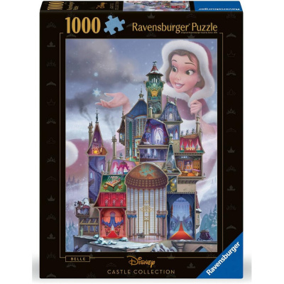 Puzzle Rflexion Ravensburger Puzzle - Disney Castles: Belle - 1000 pices