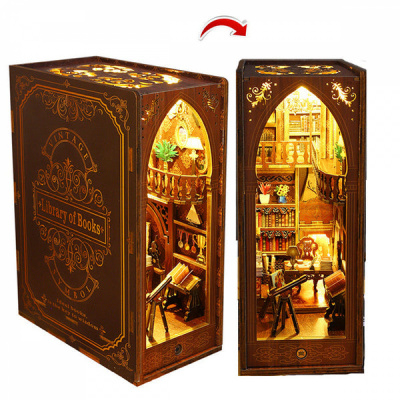 Puzzle Rflexion Booknook - Maquette - Library of Books - La Salle de Lecture
