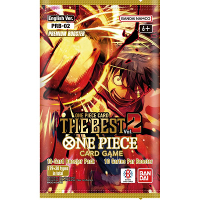 Booster Anglais One Piece Card Game PRB-02 - Premium One Piece Card The Best