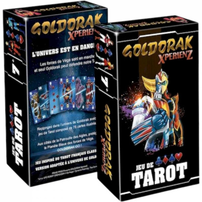 Jeu de Cartes Classique Jeu de Tarot - Goldorak XperienZ (dition Anniversaire 50 ans)