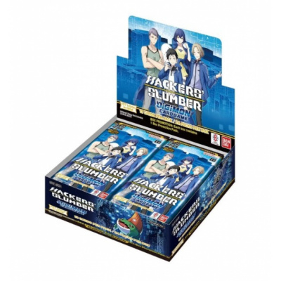 Boite de Boosters Anglais Digimon Card Game Boite de 24 Boosters - BT23 - Hackers' Slumber