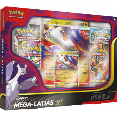 Coffret 4 Boosters Pokémon Méga Latias EX