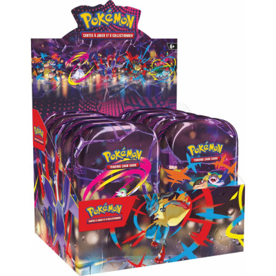Mini-Tin Pokémon Display de 10 Min-Tin ME01 Méga Evolution