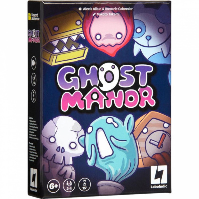 Jeu de Cartes en Famille Ghost Manor