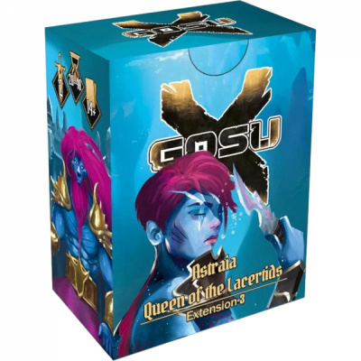 Jeu de Cartes Stratgie Gosu X - Extension 3 : Astraia Queen of the Lacertids