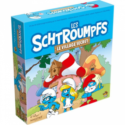 Jeu de Plateau Stratégie Les Schtroumpfs - Le village secret