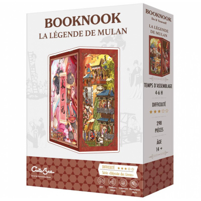 Puzzle Rflexion Booknook - Maquette - La Lgende de Mulan