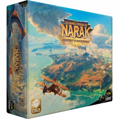 Jeu de Plateau Expert Les Ruines perdues de Narak : Big Box - Coffret d'Aventures