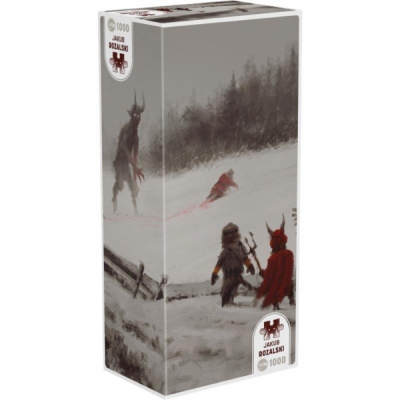  Réflexion PUZZLE SIGNATURE - Jakub Rozalski - Père Noël - 1000 pièces