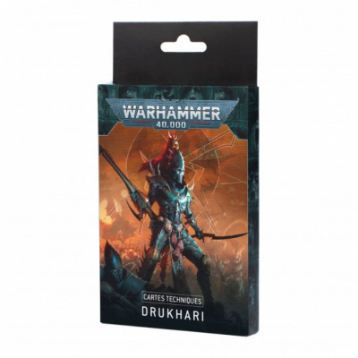 Figurine Warhammer 40.000 Warhammer 40.000 - Drukhari : Cartes Techniques