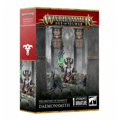 Figurine Warhammer Age of Sigmar Warhammer Age of Sigmar - Helsmiths of Hashut : Daemonsmith - Forgedmon / Doyen Cendreux