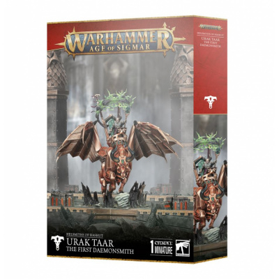 Figurine Warhammer Age of Sigmar Warhammer Age of Sigmar - Helsmiths of Hashut : Urak Taar The First Daemonsmith (Urak Taar, le Premier Forgedmon)