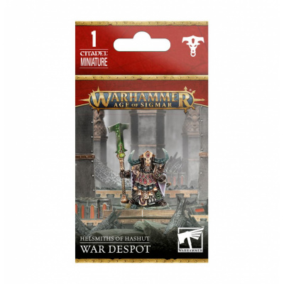 Figurine Warhammer Age of Sigmar Warhammer Age of Sigmar - Helsmiths of Hashut : War Despot - Despote de Guerre