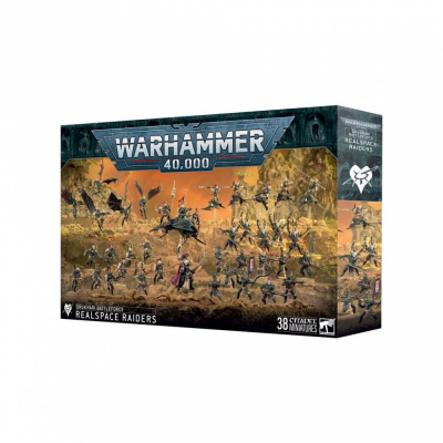 Figurine Warhammer 40.000 Warhammer 40.000 -Bataillon Drukhari - Pillards de l'Espace Rel