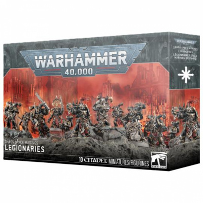 Figurine Warhammer 40.000 Warhammer 40.000 - Chaos Space Marines : Legionaries (Lgionnaires)