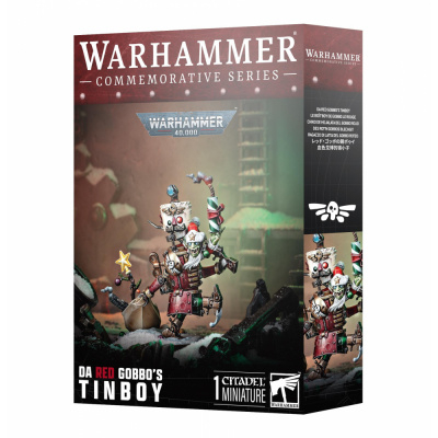 Figurine Warhammer 40.000 Warhammer 40.000 - Commemorative Series - Orks : Le Bot'Boy de Gobbo le Rouge (Da Red Gobbo's Tin Boy)