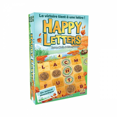 Jeu de Plateau Rflexion Happy Letters