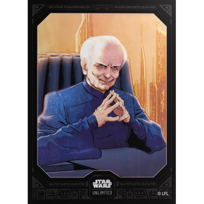Protges Cartes Standard Star Wars Unlimited Art Sleeves Card - Palpatine