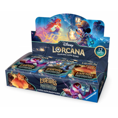 Boite de Boosters Franais Lorcana Display de 24 boosters : Lueurs dans les Profondeurs