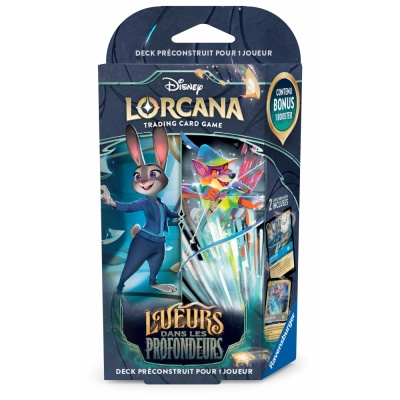 Deck de Demarrage Lorcana Lueurs dans les Profondeurs : Judy et Robin