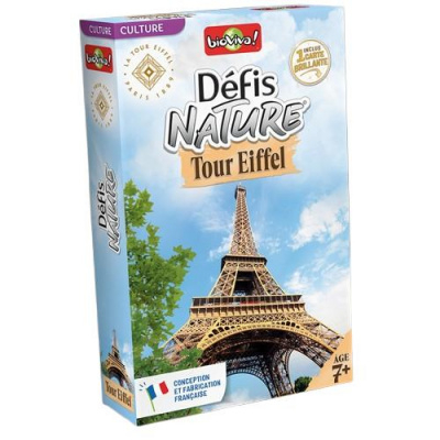 Jeu de Cartes Enfant Défis Nature : Tour Eiffel