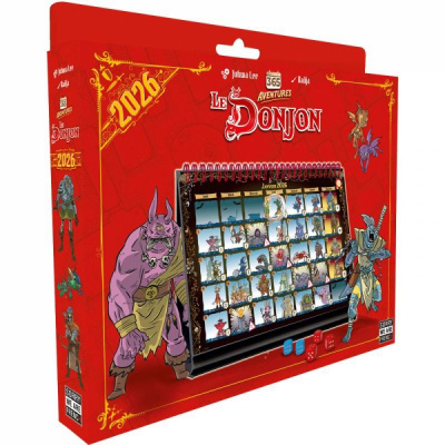  Aventure Calendrier ludique 2026 : 365 Aventures - Le Donjon