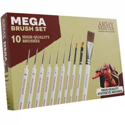  Figurine Wargamer : Mega Brush Set (New)
