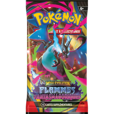 Pokémon - Portfolio 80 Cartes ME02 Méga-Évolution Flammes Fantasmagoriques | Smyths Toys France