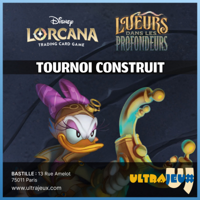 Evnements Lorcana Tournoi Construit Lorcana - Vendredi 21 Novembre 2025  19h00 - Bastille