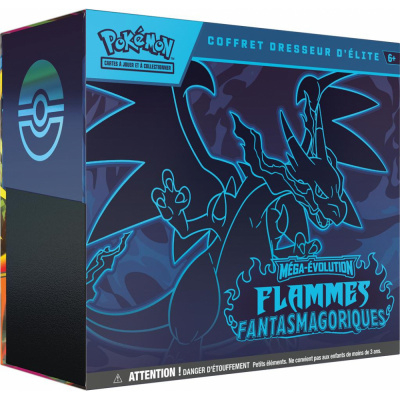 ETB Coffret Dresseur d'Elite Pokmon ME02 Flammes Fantasmagoriques