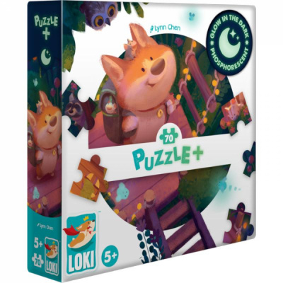 Rflxion Enfant Puzzle + : 70 pices - LOKI explore la Cabane
