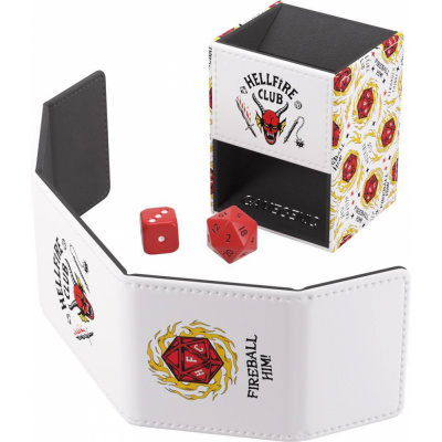 Deck Box et Rangement  Dice Tower Premium : Stranger Things Hellfire Club