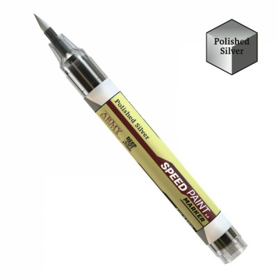  Hobby Peinture - Speedpaint Marker Army Painter - Speedpaint Marker - Polished Silver