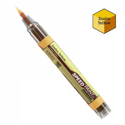  Hobby Peinture - Speedpaint Marker Army Painter - Speedpaint Marker - Zealot Yellow