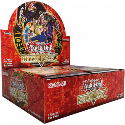 Boite de Boosters Franais Yu-Gi-Oh! Display de 24 Boosters - Retro Pack 2