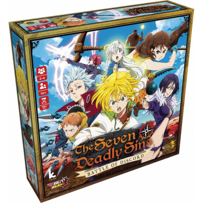 Jeu de Plateau en Famille Seven Deadly Sins : Battle of Discord